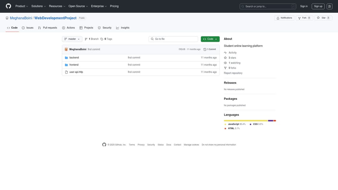 MeghanaBoini/WebDevelopmentProject