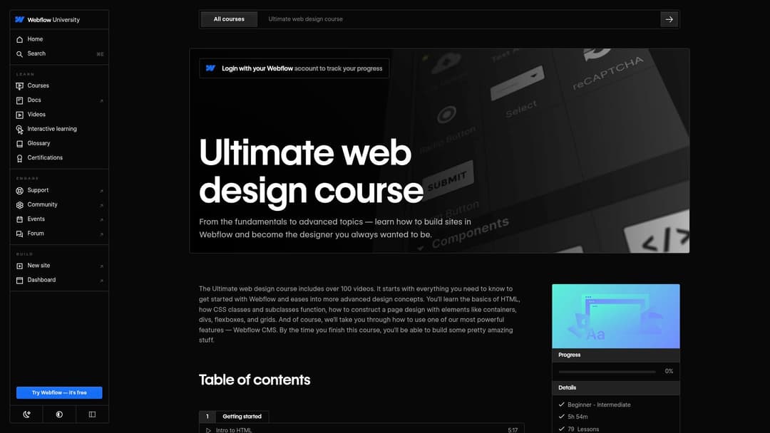 Ultimate Web Design Course