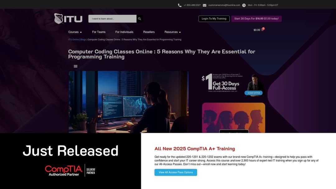 ITU Online IT Training