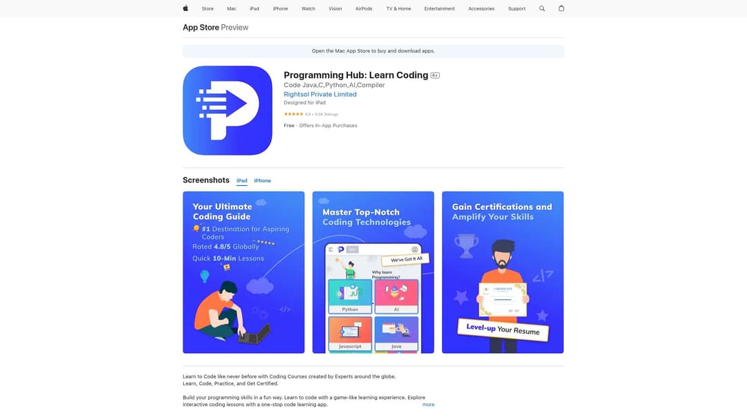 Programming Hub
