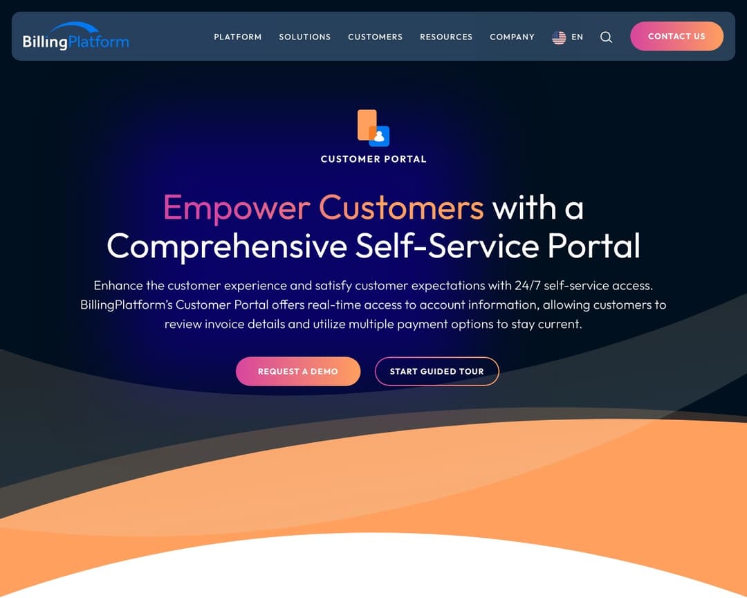 BillingPlatform Customer & Payment Portal Solution