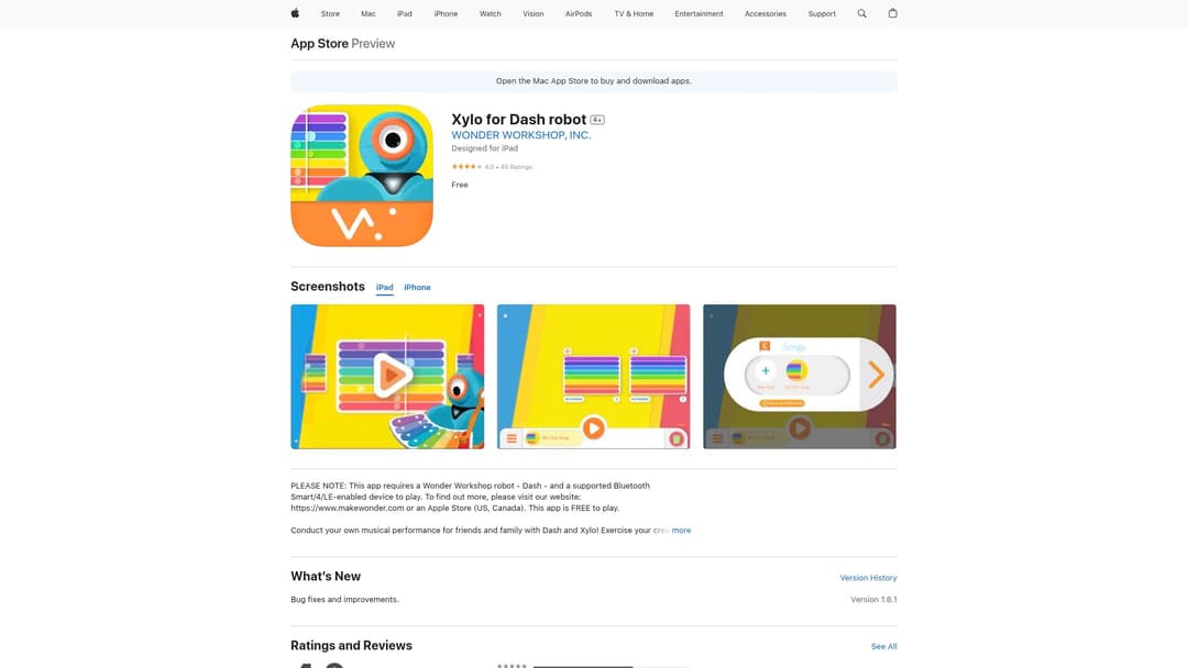 Xylo for Dash robot