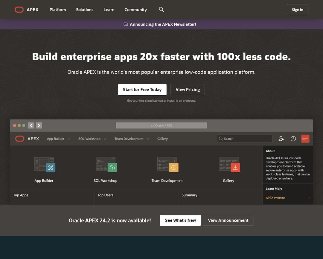 Oracle APEX