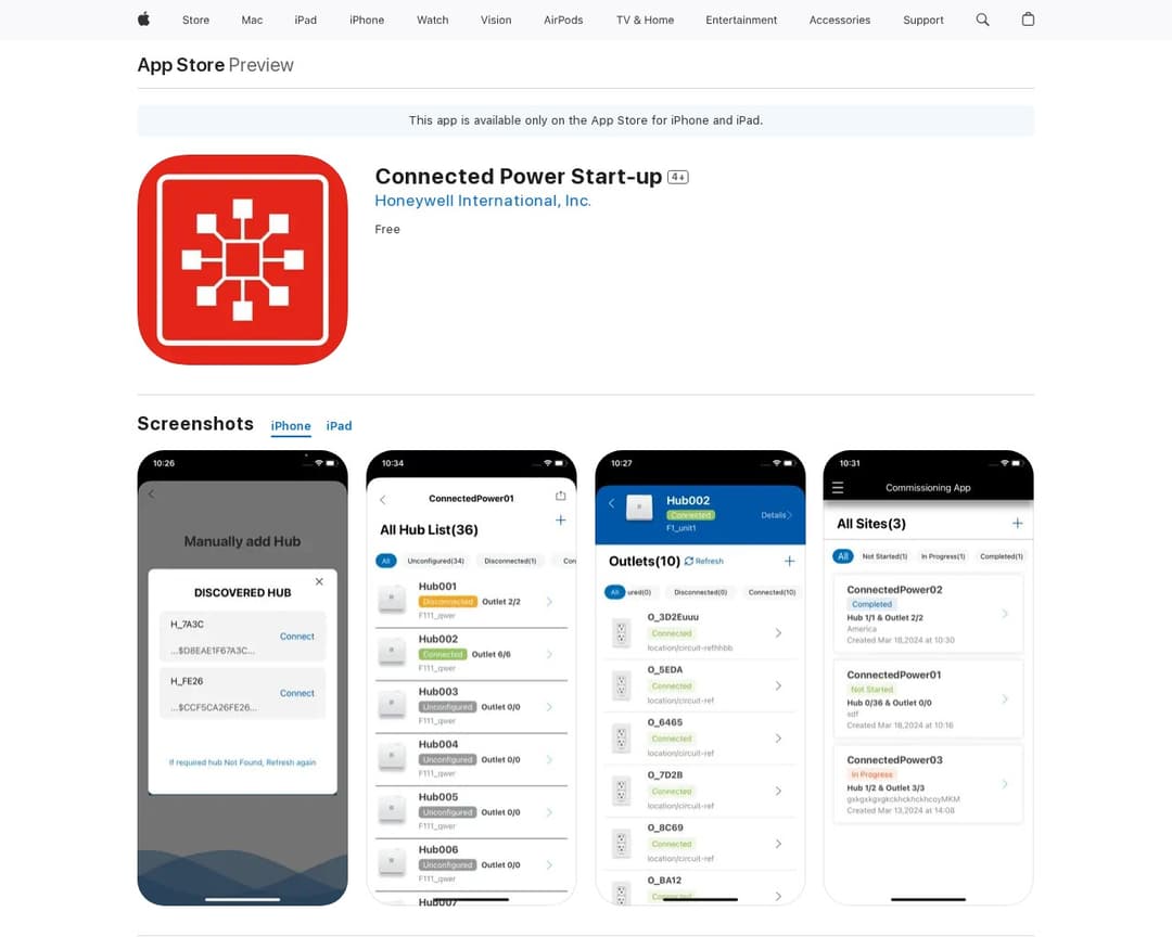 Connected Power Start-up