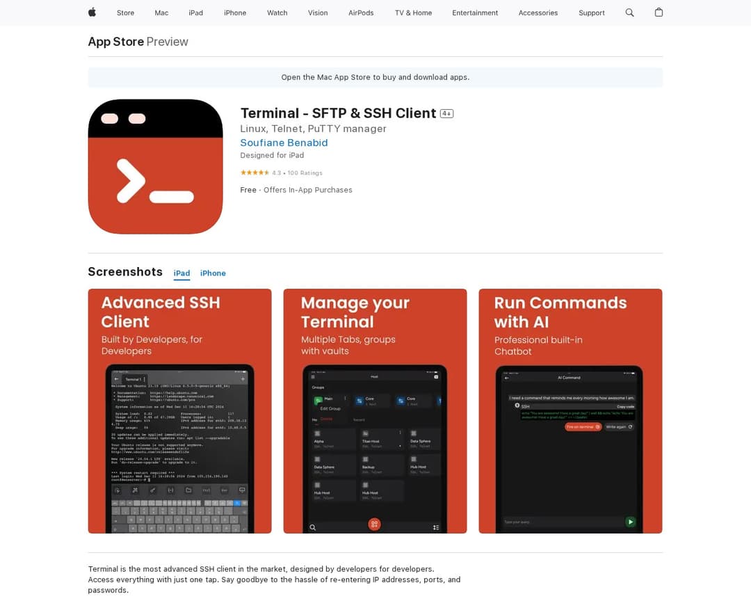 Terminal - SFTP & SSH Client
