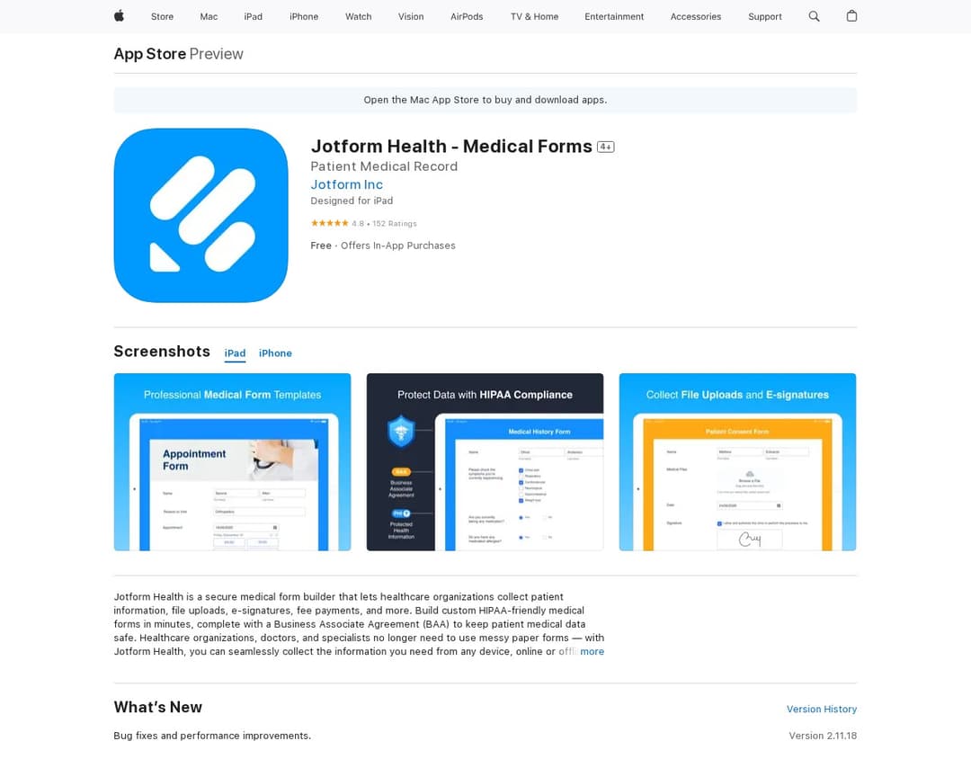 Jotform Health - Medical Forms