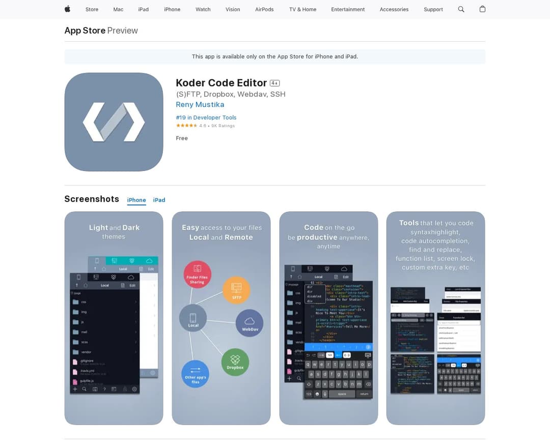 Koder Code Editor