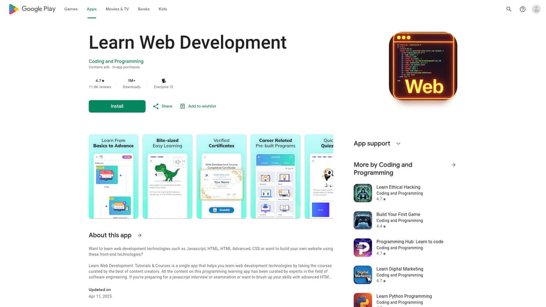 Learn Web Development