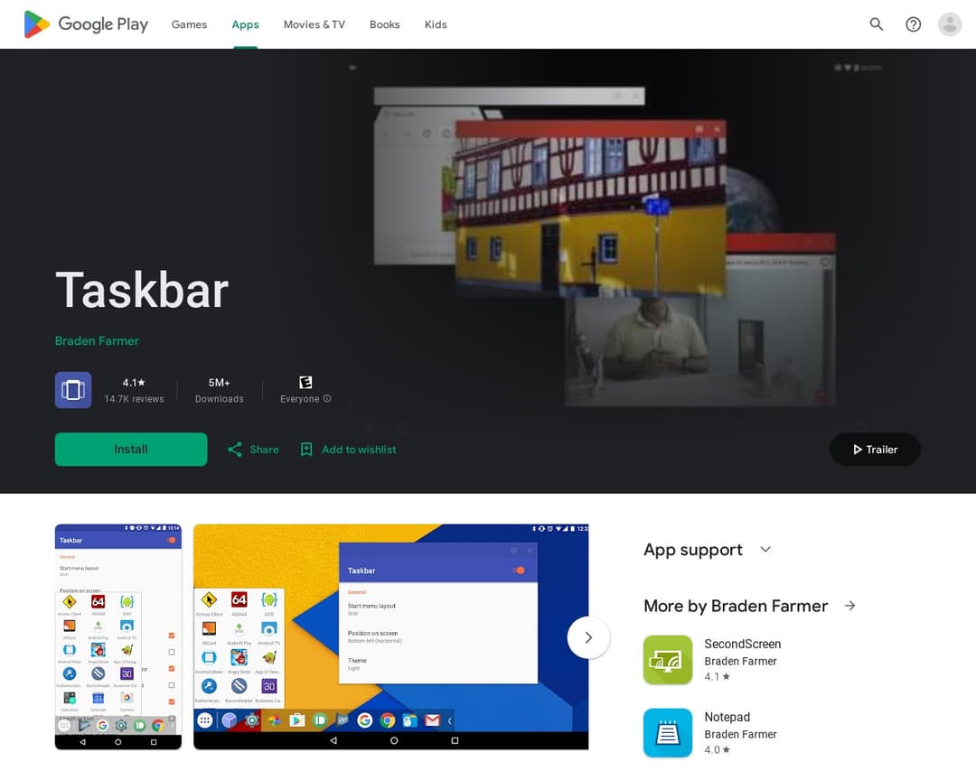 Taskbar