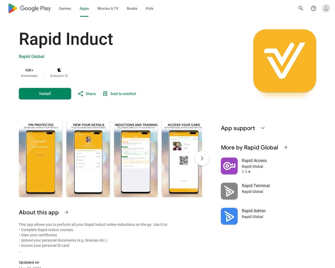 Rapid Induct