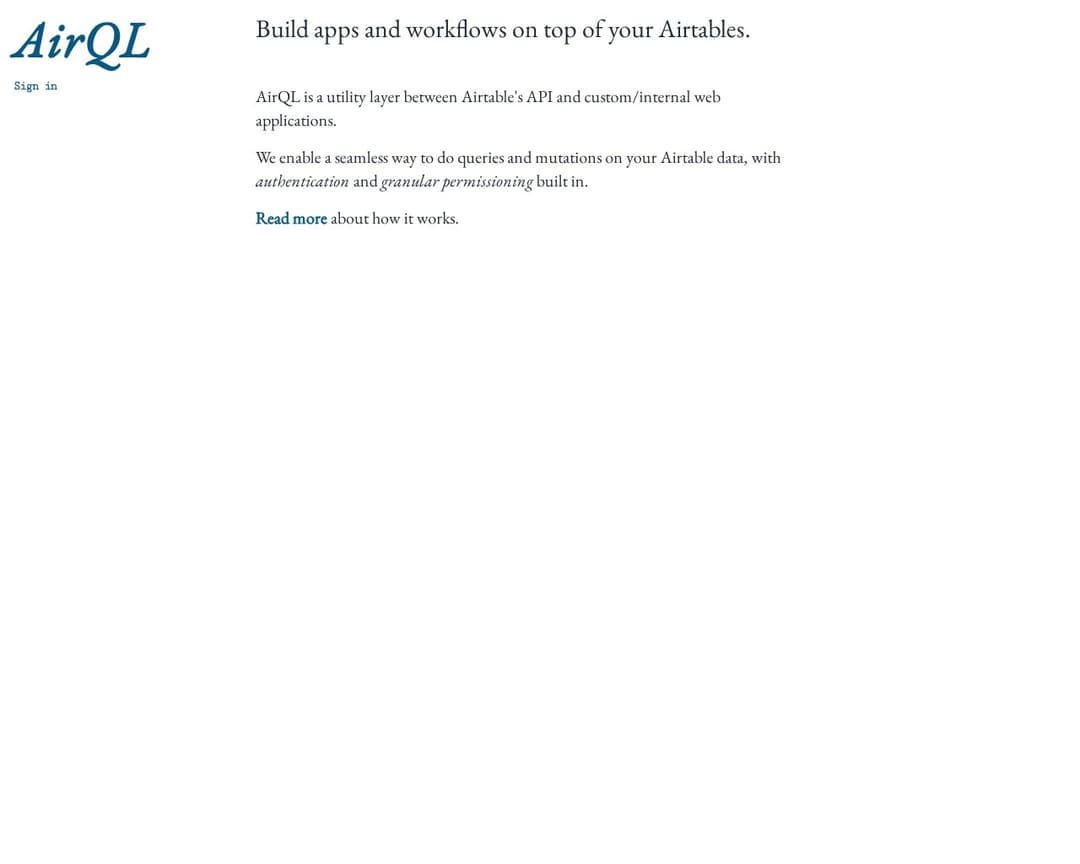 AirQL