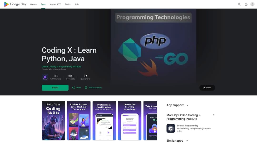 Coding X