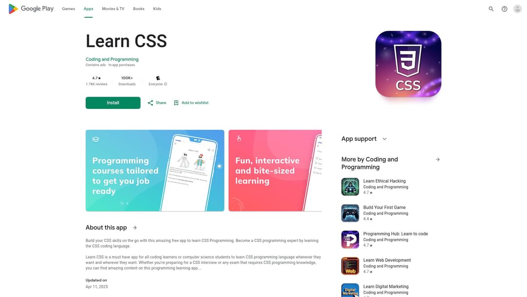 Learn CSSCoding and Programming