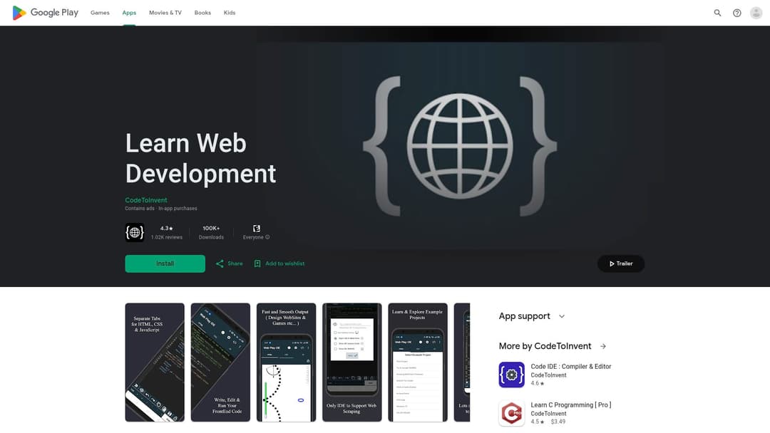Learn Web Development