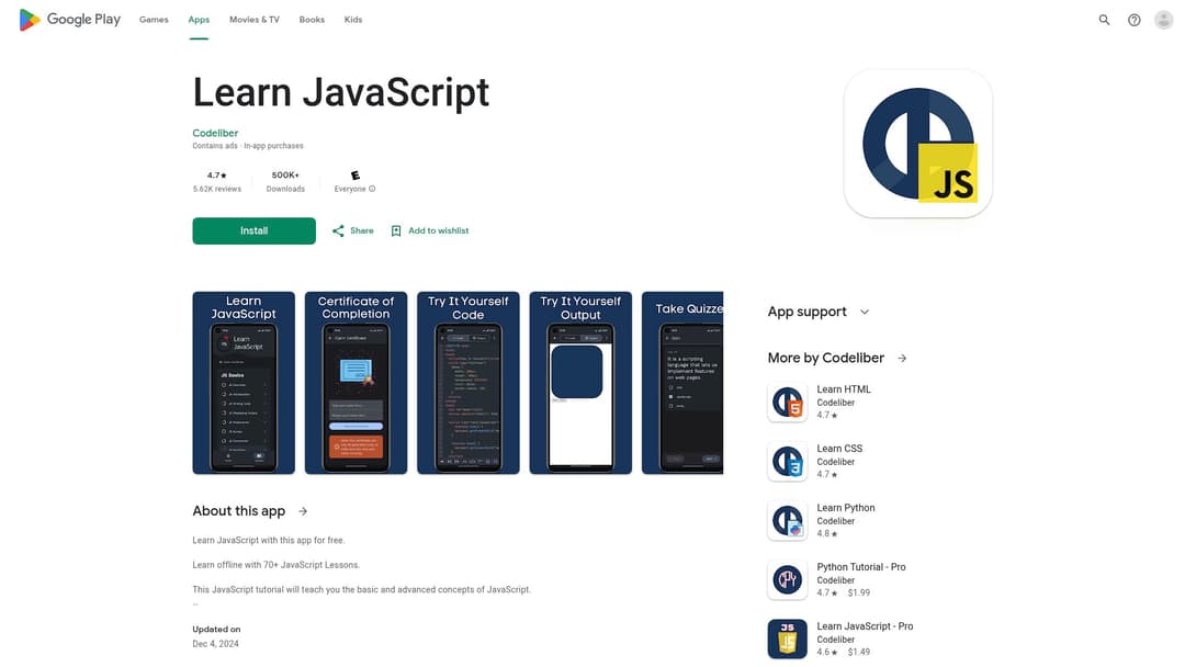 Learn JavaScript
