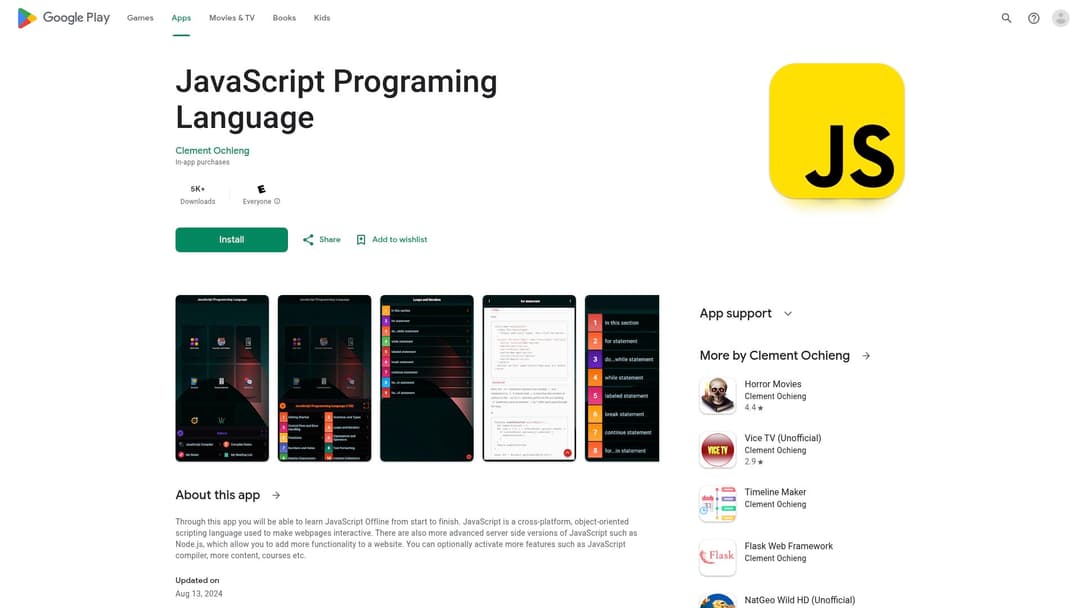 JavaScript Programing Language
