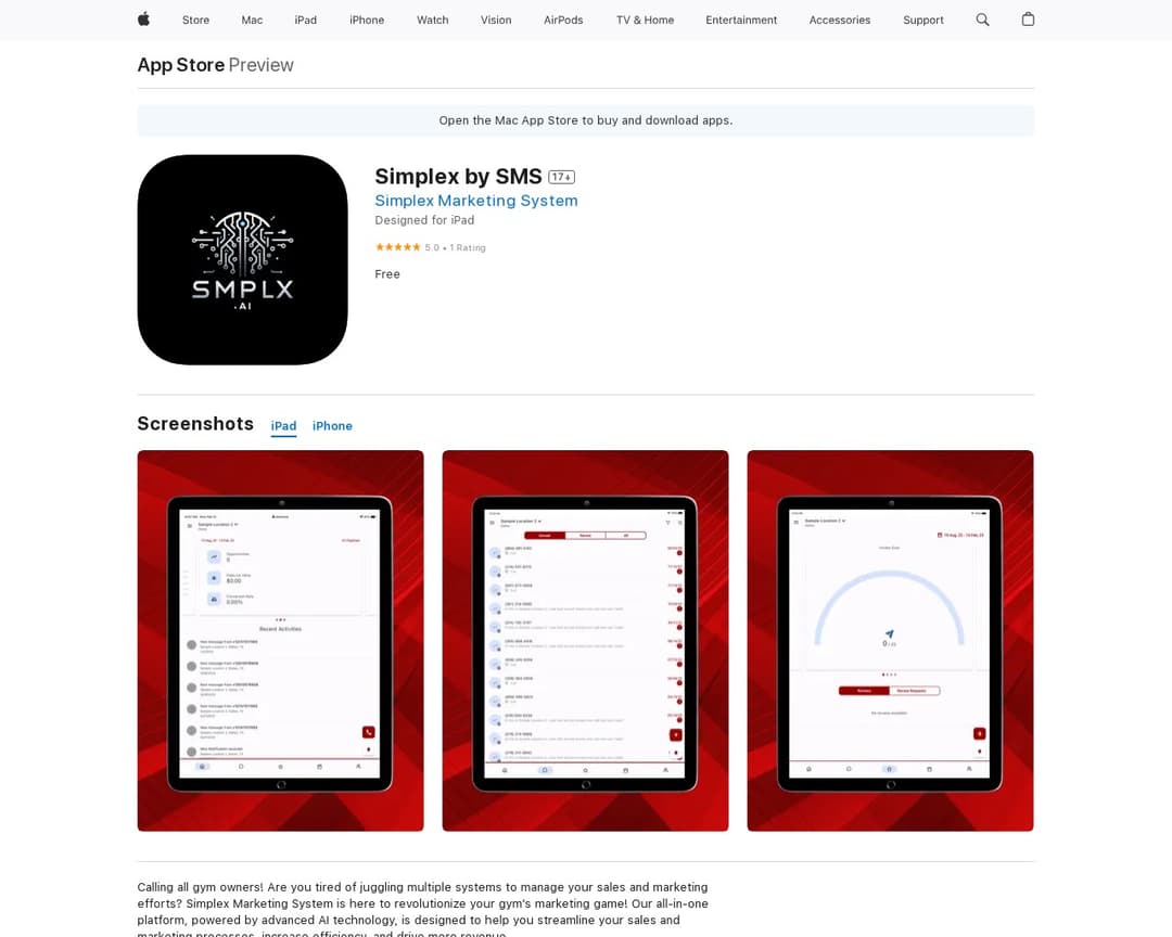 Simplex by SMS