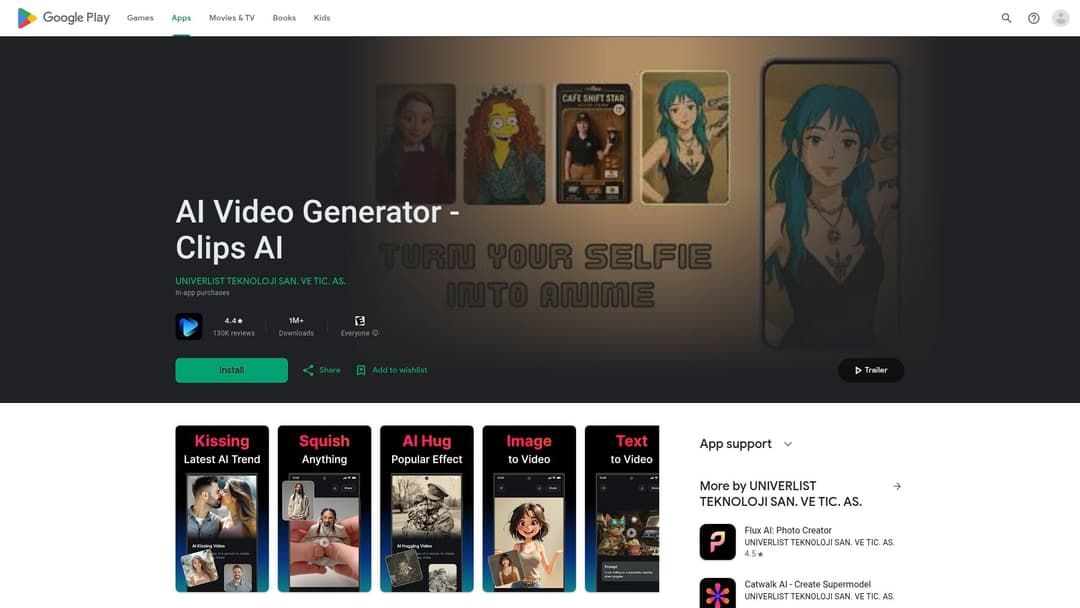 AI Video Generator - Clips AI