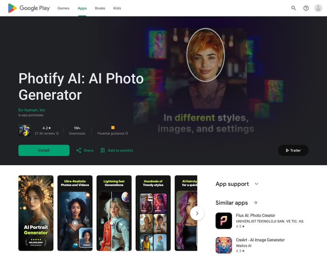 Photify AI: AI Photo Generator