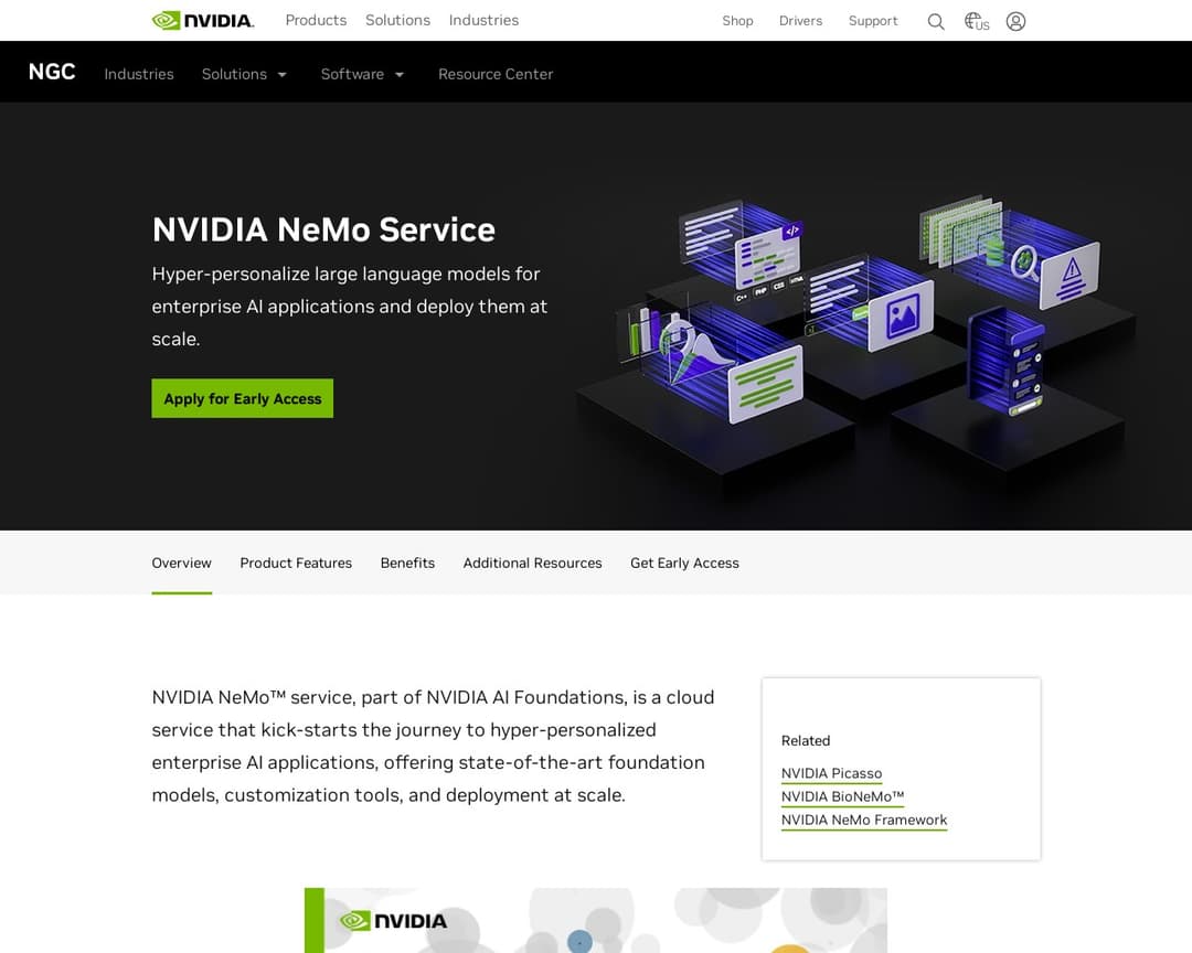 NVIDIA NeMo LLM Service