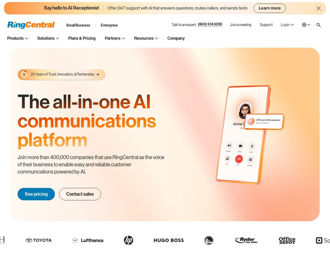 RingCentral MVP (Message, Video, Phone)