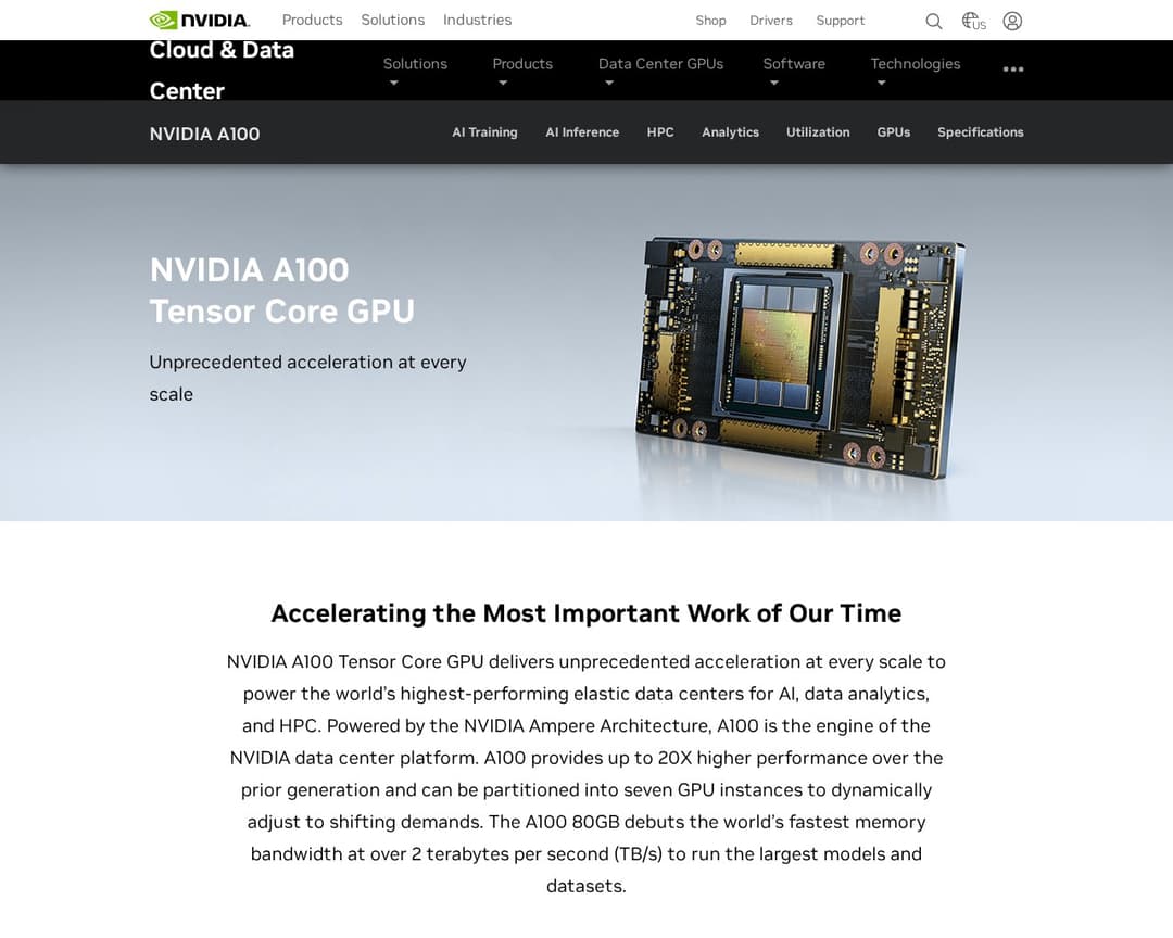 NVIDIA A100