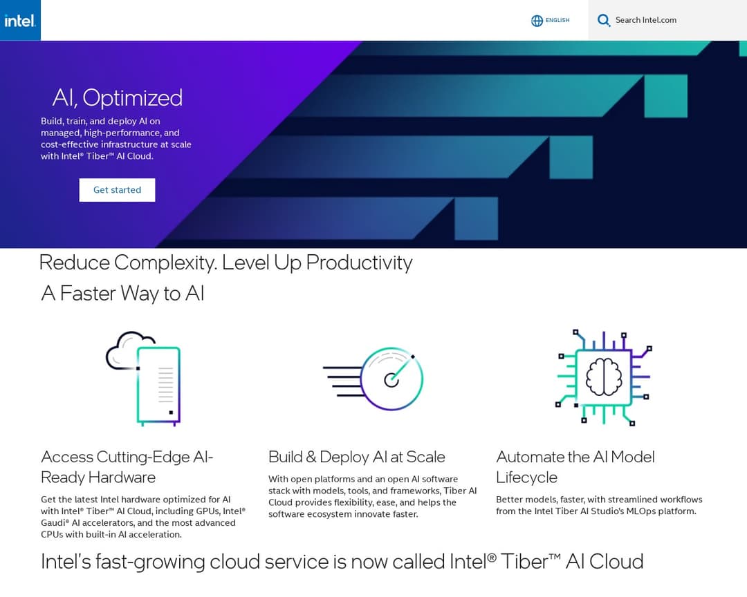Intel AI Software Solutions