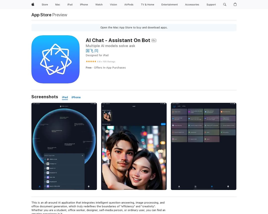 AI Chat - Assistant On Bot