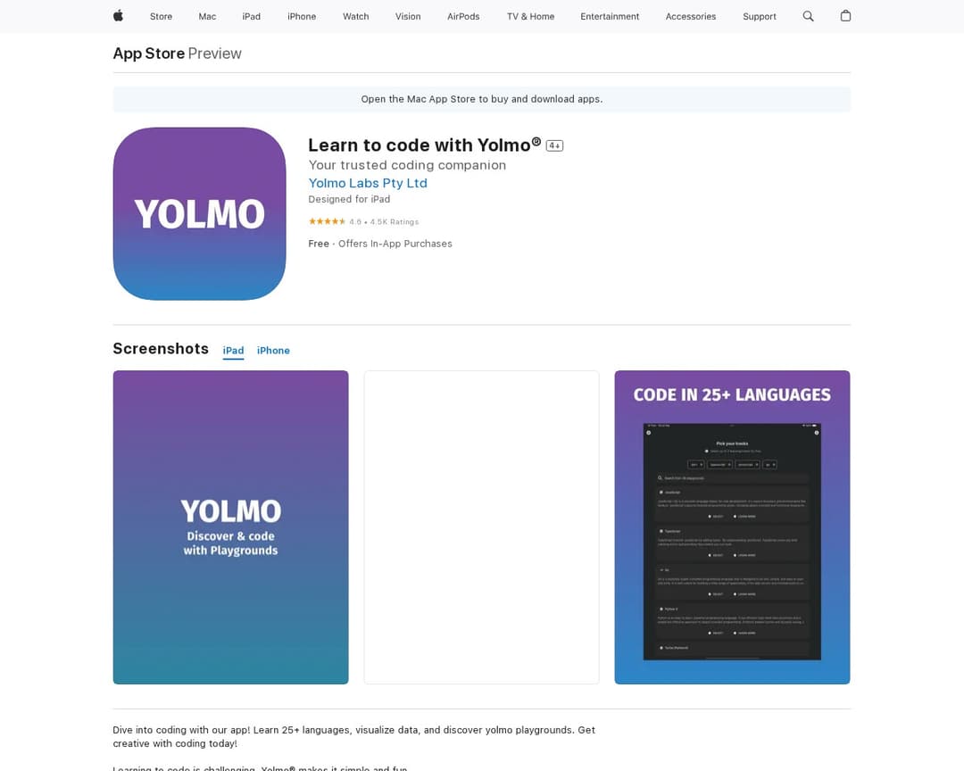 Learn to code with Yolmo®