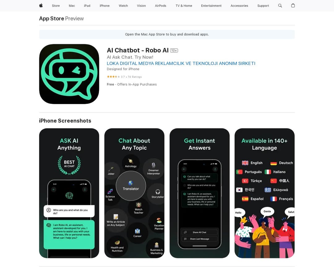 AI Chatbot - Robo AI
