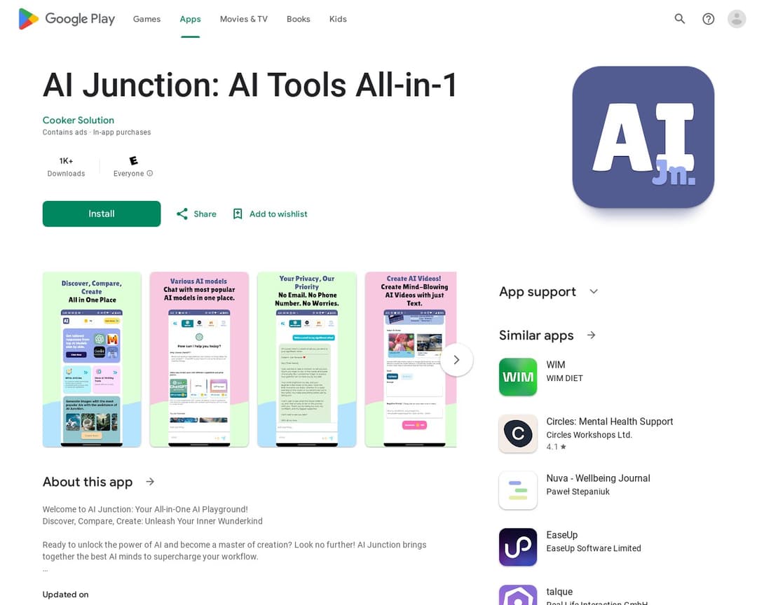 AI Junction: AI Tools All-in-1