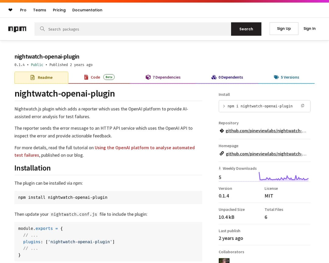 nightwatch-openai-plugin