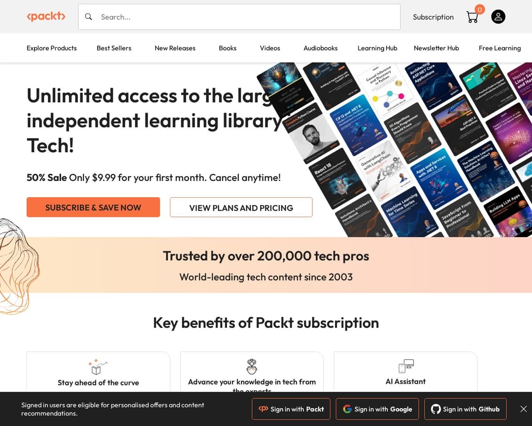 Packt Subscription