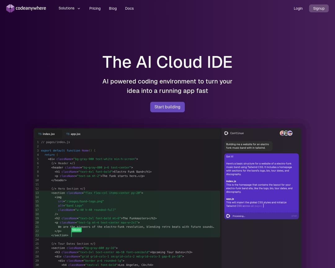 Codeanywhere