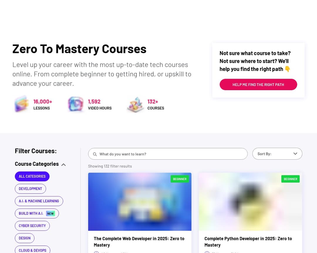 Zero To Mastery