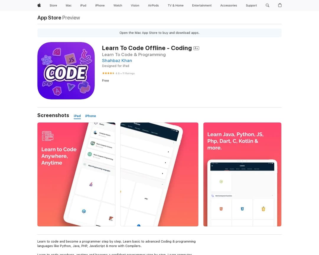 Learn To Code Offline - Coding