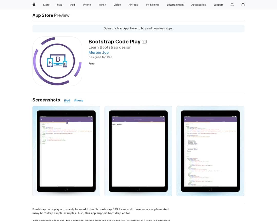 Bootstrap Code Play