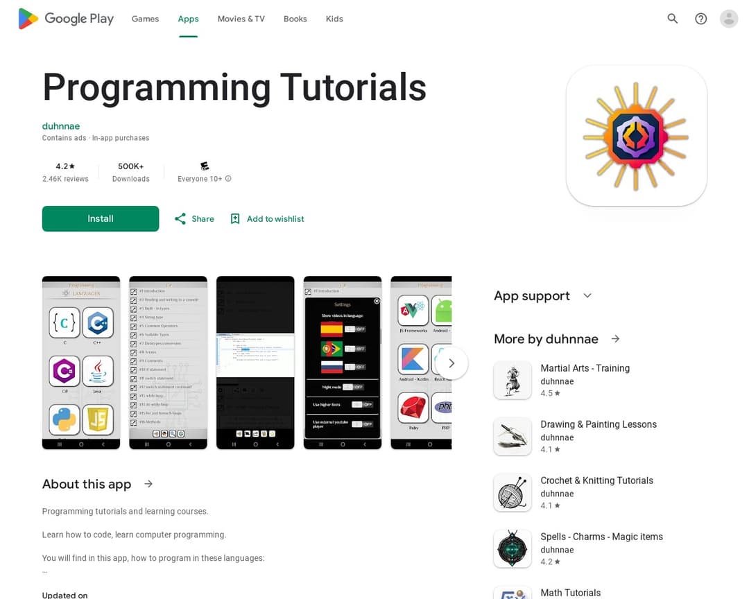 Enki: Learn to code
