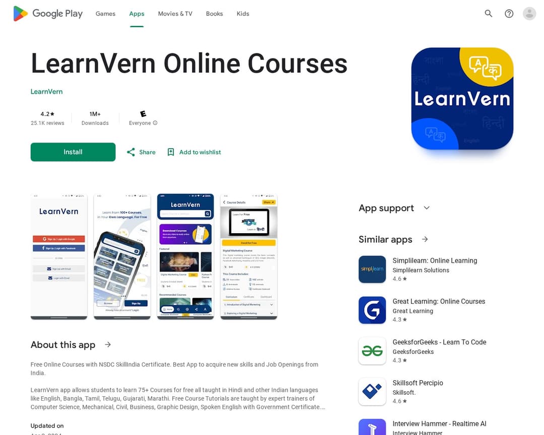 LearnVern Online Courses