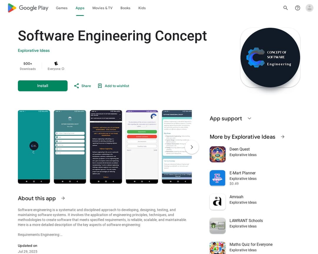Software Engineering Concept