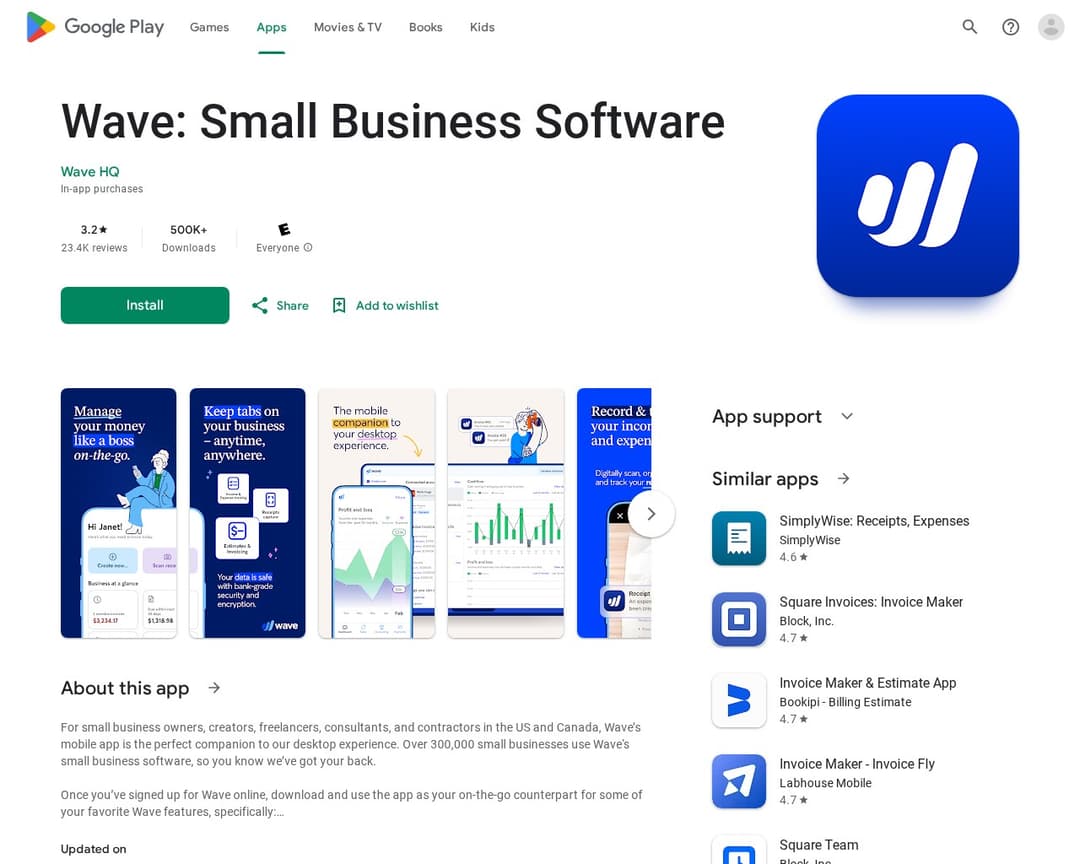 Wave: Small Business Software