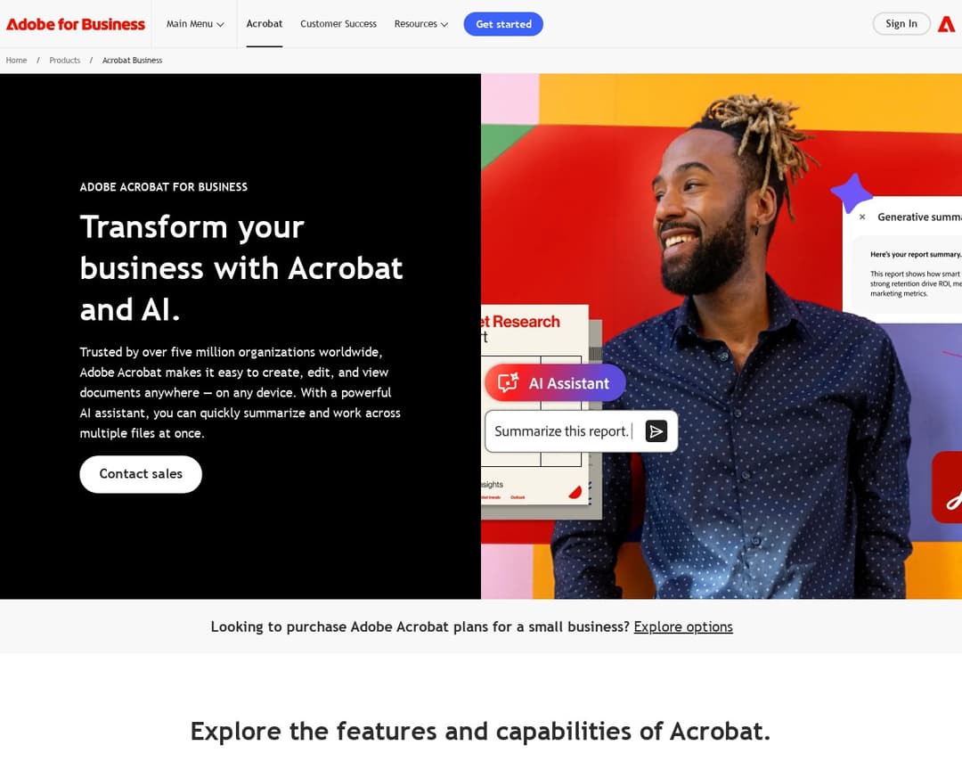 Adobe Acrobat for Business