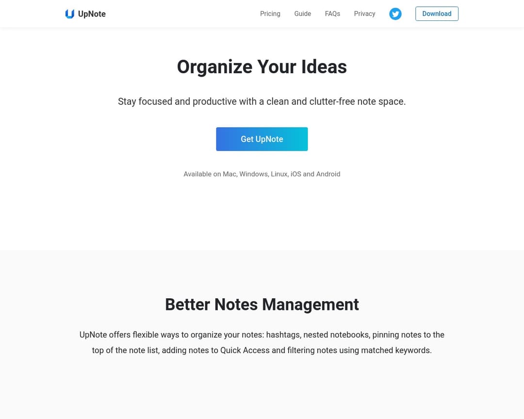 UpNote