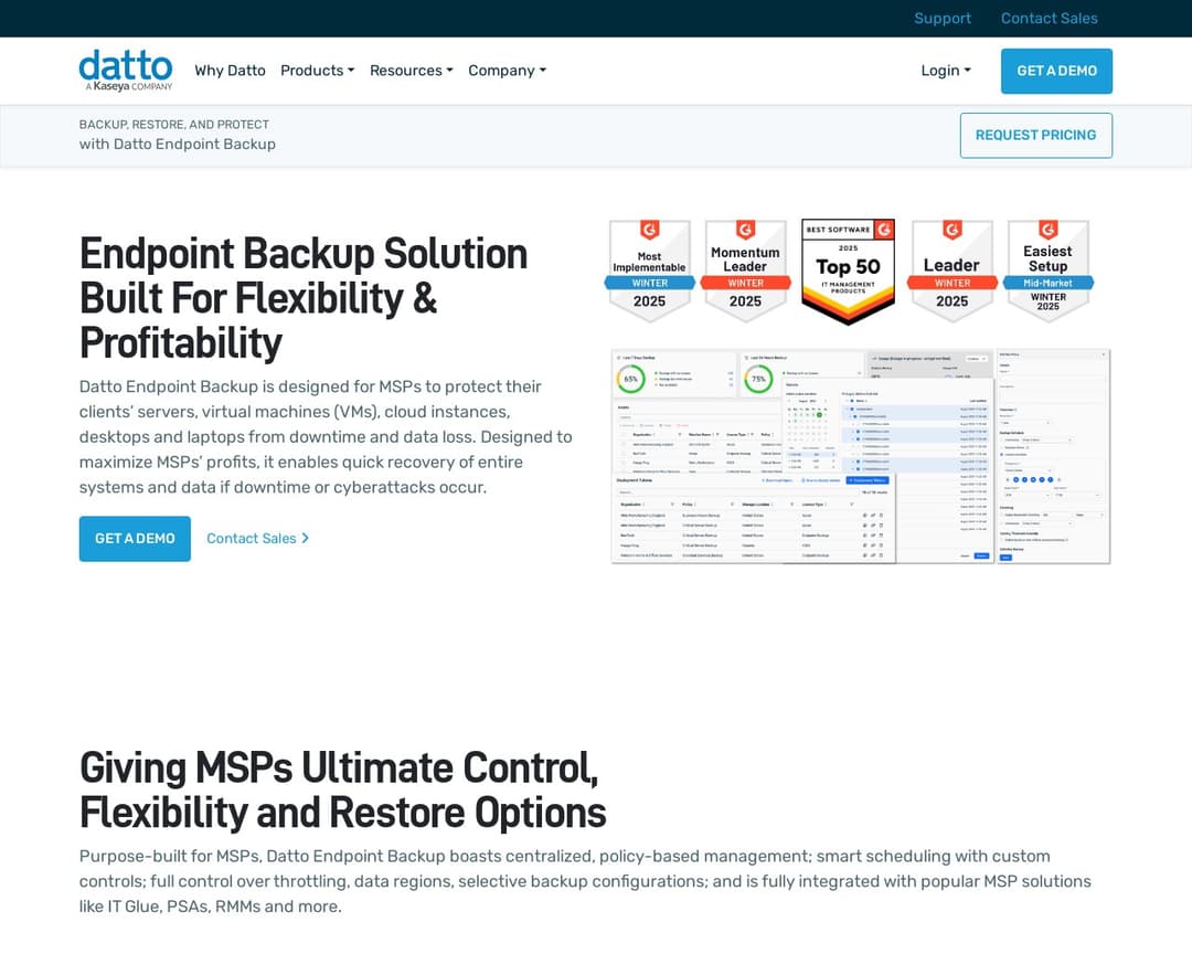 Datto Endpoint Backup