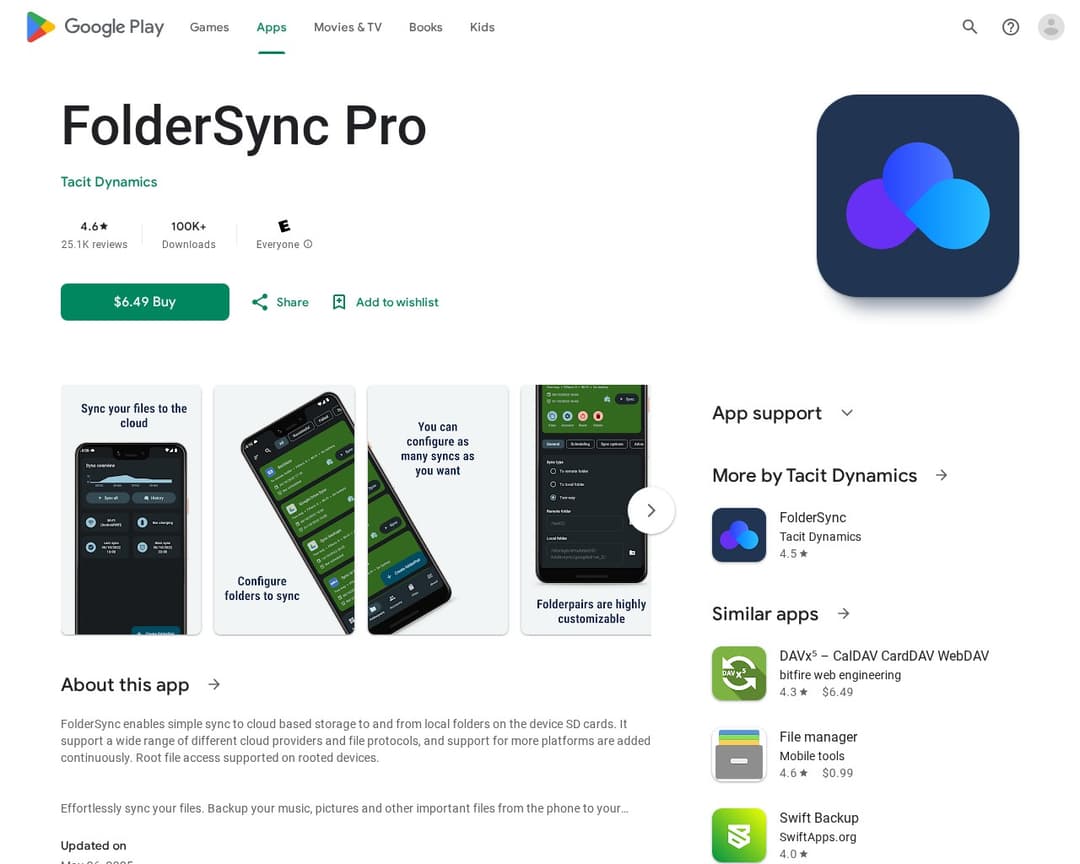 FolderSync Pro