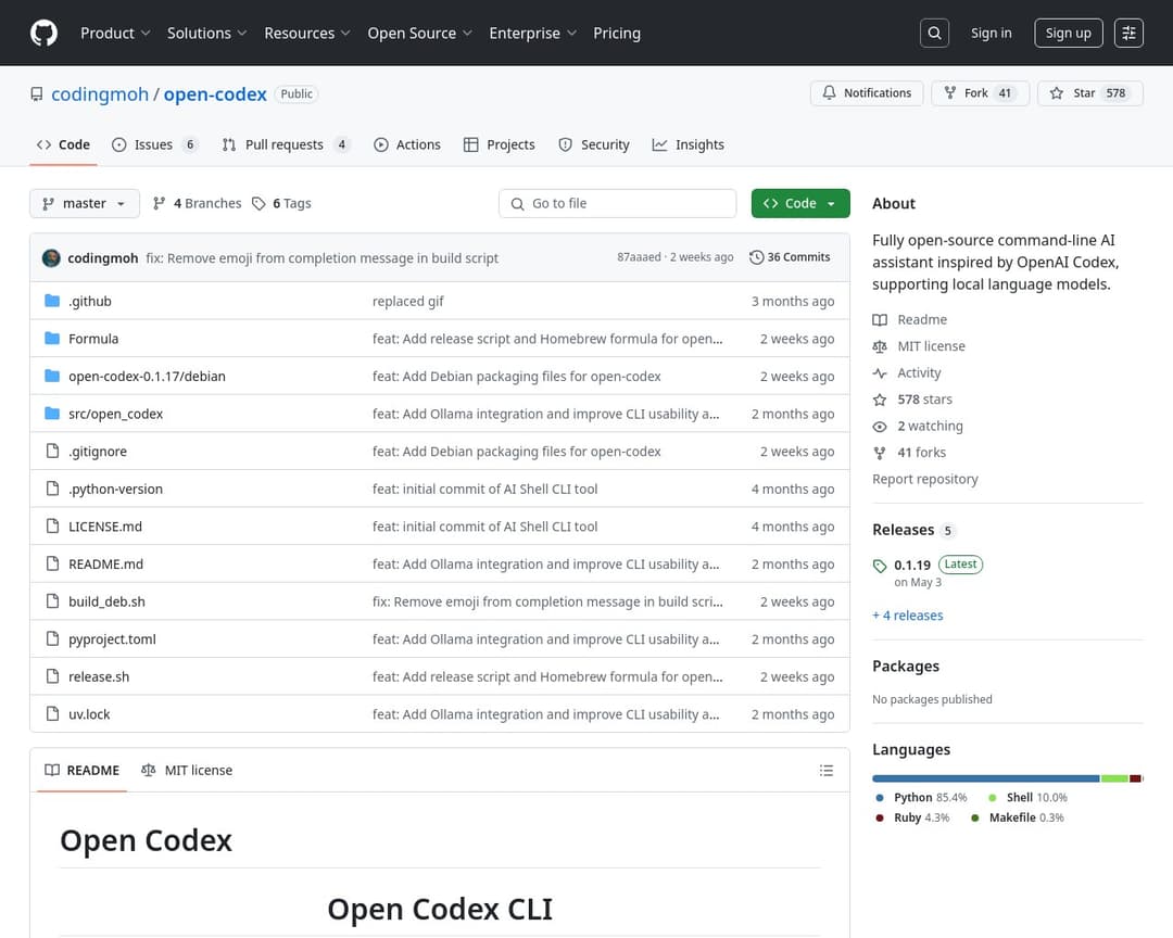 Open Codex