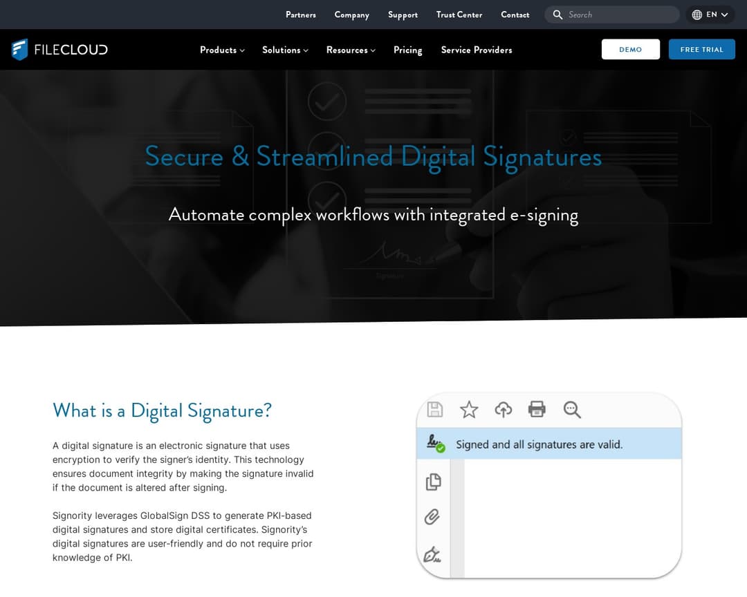 Signority e-Signature & Document Workflow