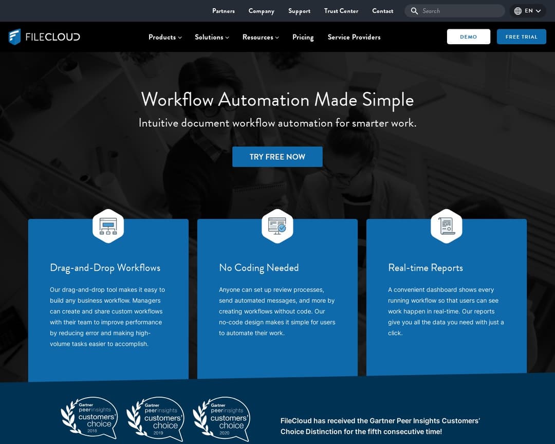 FileCloud Workflow Automation