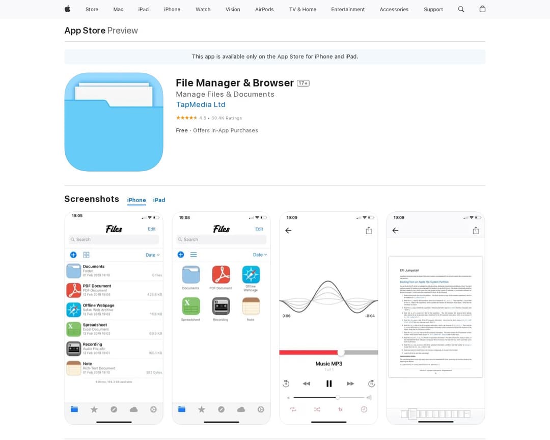 File Manager & Browser