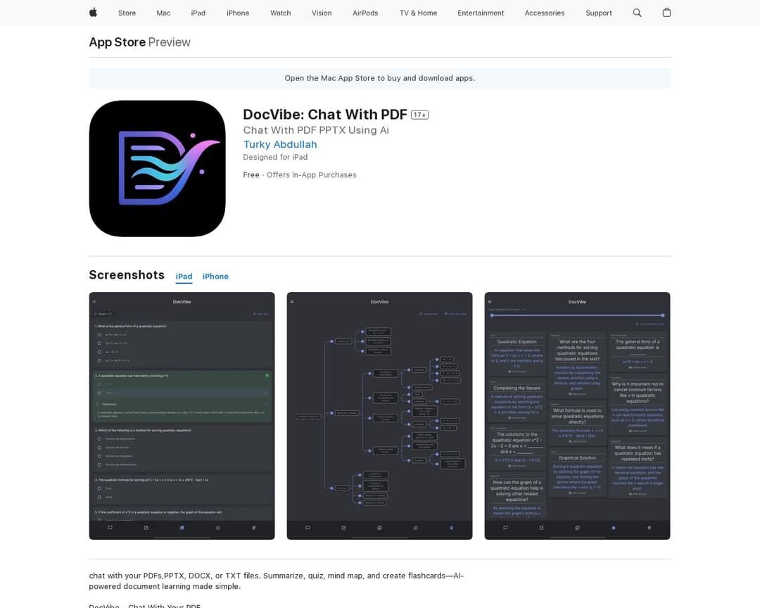 DocVibe: Chat With PDF